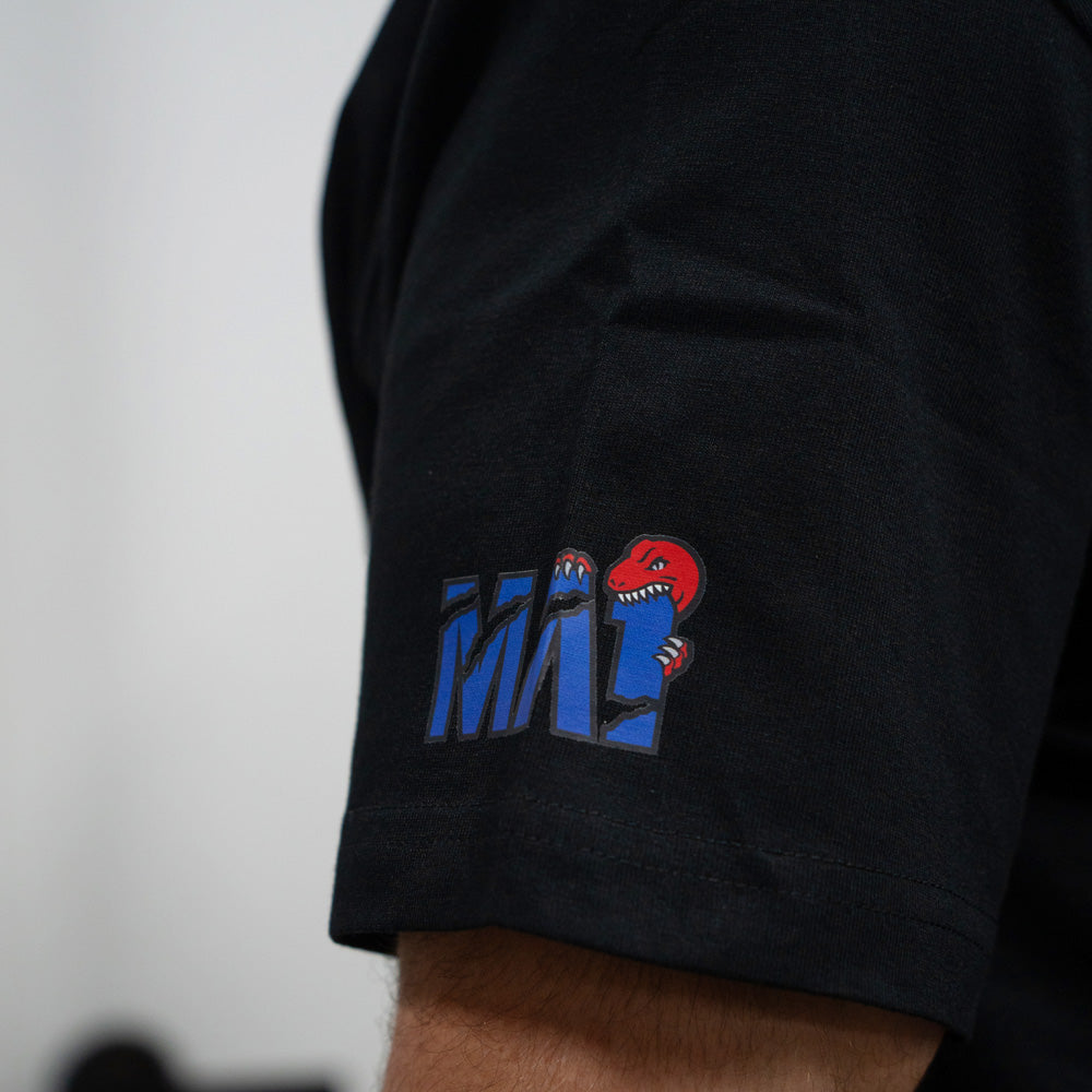 MA1 Absolute MMA Raptors Cotton Oversized Black Tee - product photo 8