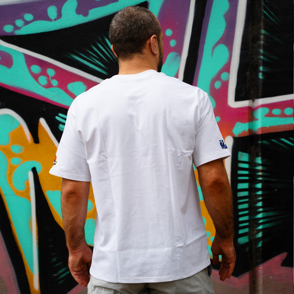 MA1 Absolute MMA Raptors Cotton Oversized White Tee - product photo 2