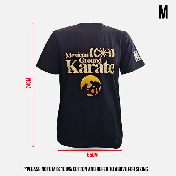 B-Team - Mexican Ground Karate Black T-Shirt - product photo 7