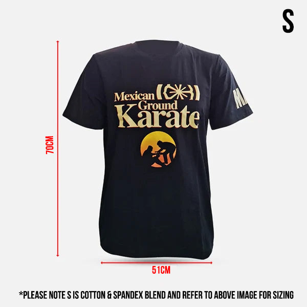 B-Team - Mexican Ground Karate Black T-Shirt - product photo 12