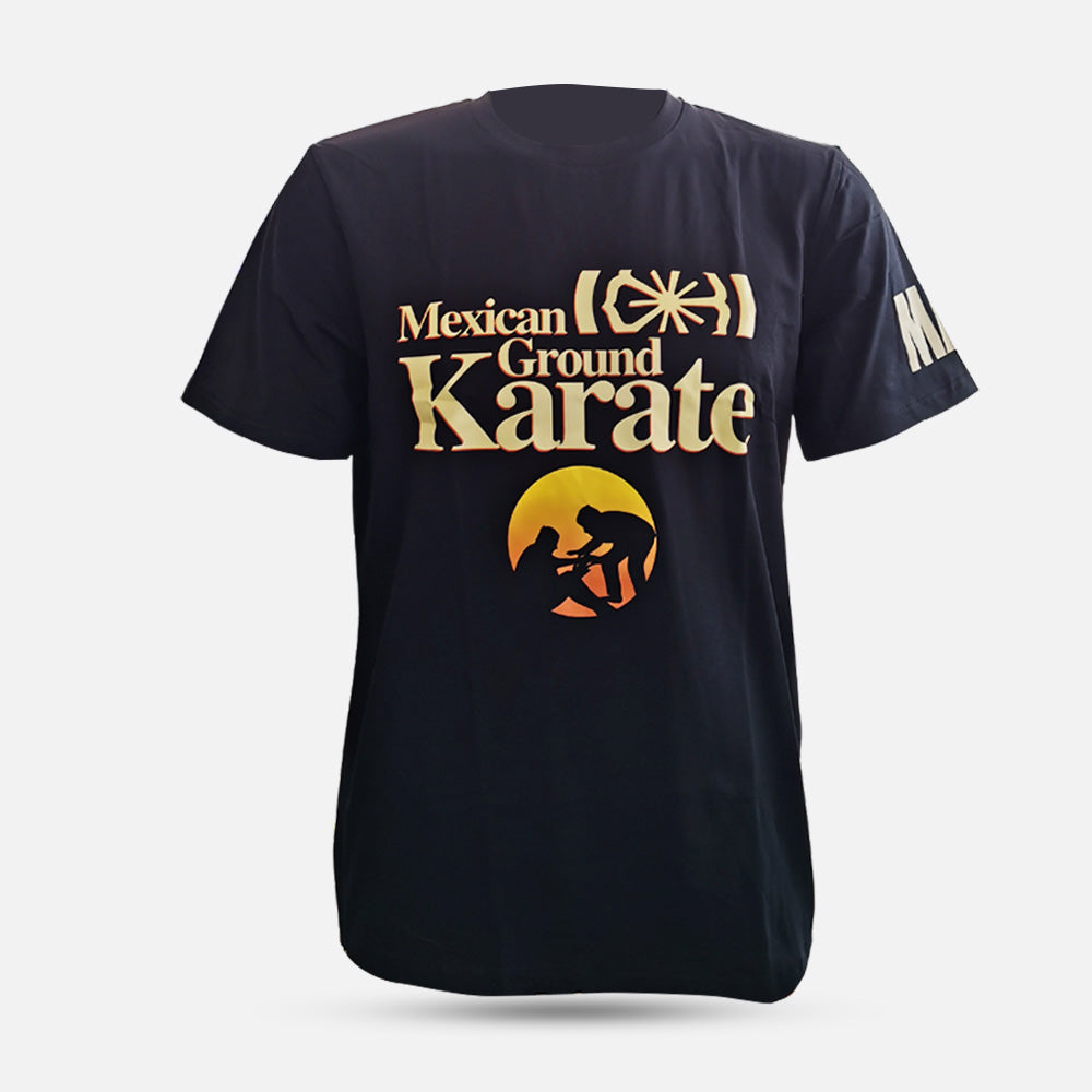 B-Team - Mexican Ground Karate Black T-Shirt - product photo 2