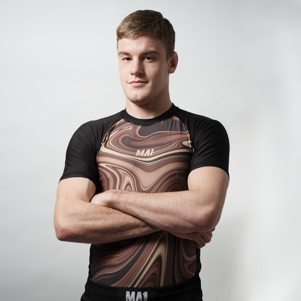 MA1 Liquid Brown Short Sleeve Rashguard – MA1 Combat US
