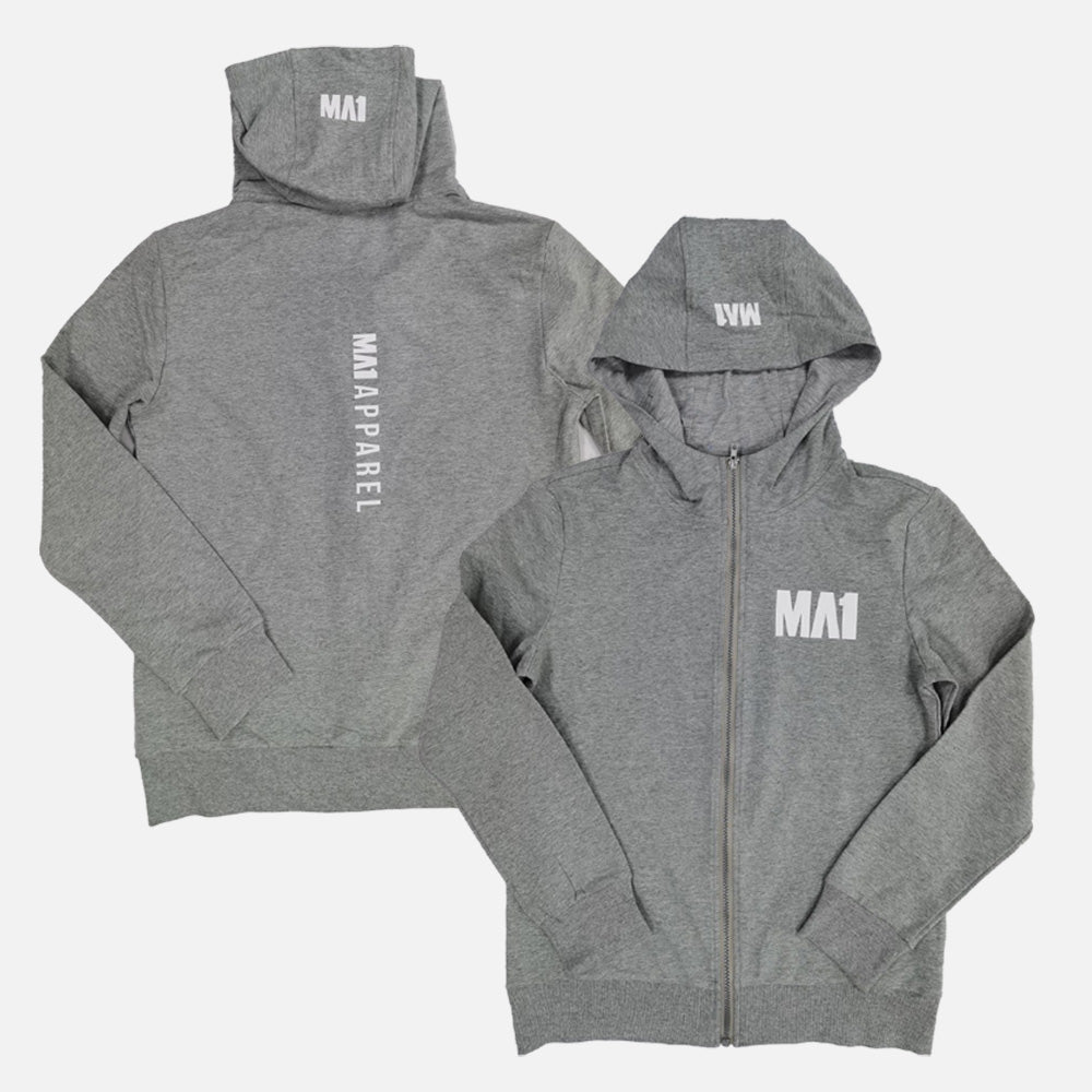 MA1 Monogram Zip Hoodie