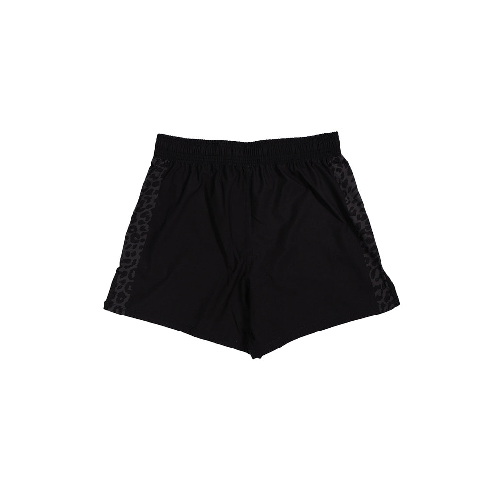 MA1 Black Jag Hybrid Cut MMA Shorts