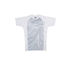 MA1 Liquid White Short Sleeve Rashguard