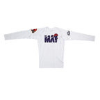 MA1 Absolute Raptors White Long Sleeve Rashguard
