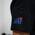 MA1 Absolute MMA Raptors Cotton Oversized Black Tee