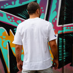 MA1 Absolute MMA Raptors Cotton Oversized White Tee