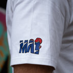 MA1 Absolute MMA Raptors Cotton Oversized White Tee
