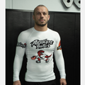 MA1 Absolute Raptors White Long Sleeve Rashguard