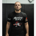 MA1 Absolute Raptors Black Short Sleeve Rashguard