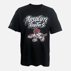 MA1 Absolute MMA Raptors Cotton Oversized Black Tee