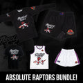 Black Long Sleeve Raptor Rashguard and MMA Short Bundle