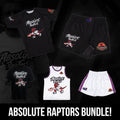 Black Short Sleeve Raptor Rashguard and MMA Short Bundle