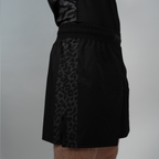 MA1 Black Jag Hybrid Cut MMA Shorts