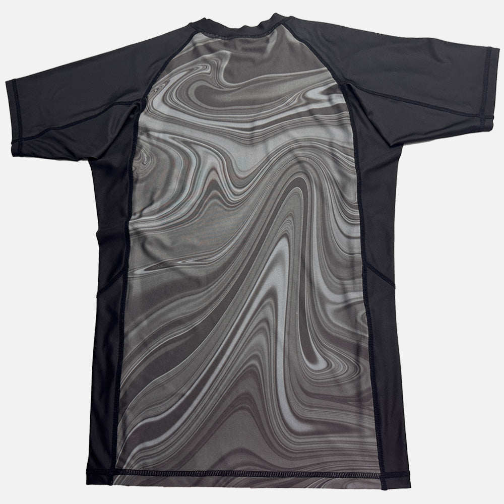 MA1 Liquid Black Short Sleeve Rashguard - product photo 29