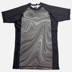 MA1 Liquid Black Short Sleeve Rashguard