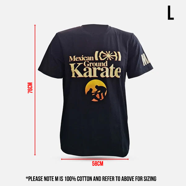 B-Team - Mexican Ground Karate Black T-Shirt - product photo 8
