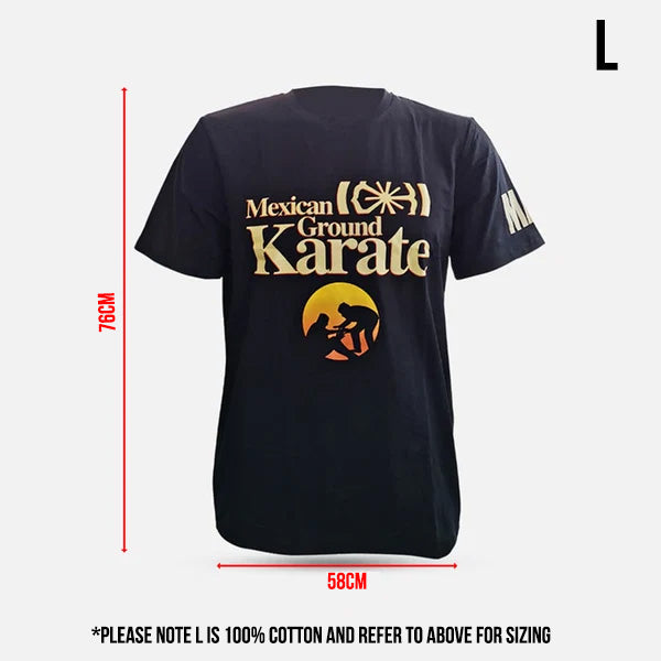 B-Team - Mexican Ground Karate Black T-Shirt - product photo 13