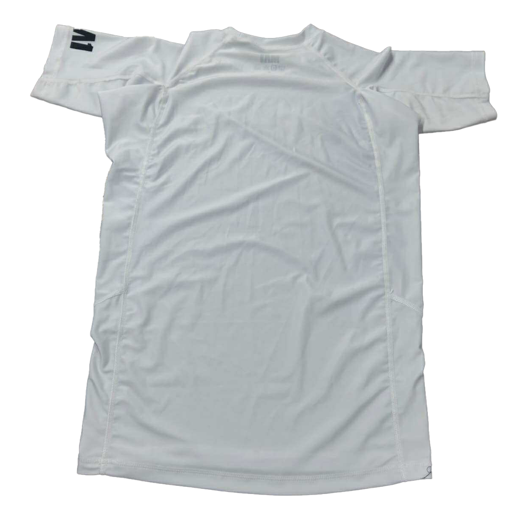 MA1 Porra White Short Sleeve Rashguard
