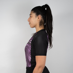 MA1 Liquid Purple Short Sleeve Rashguard