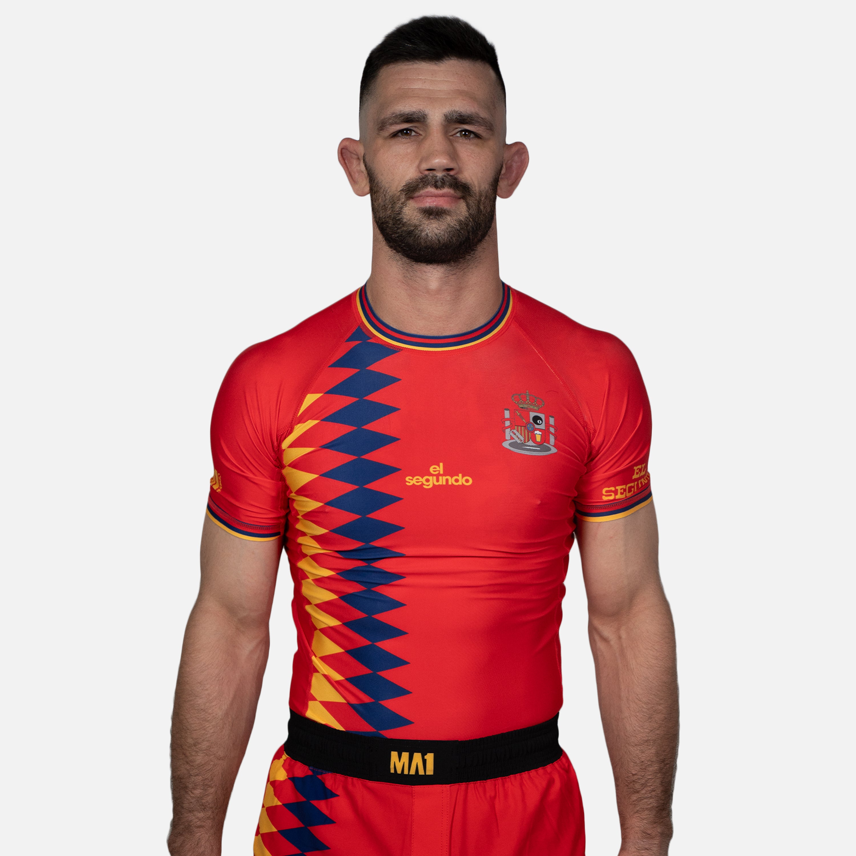 MA1 El Segundo Spain Short Sleeve Rashguard