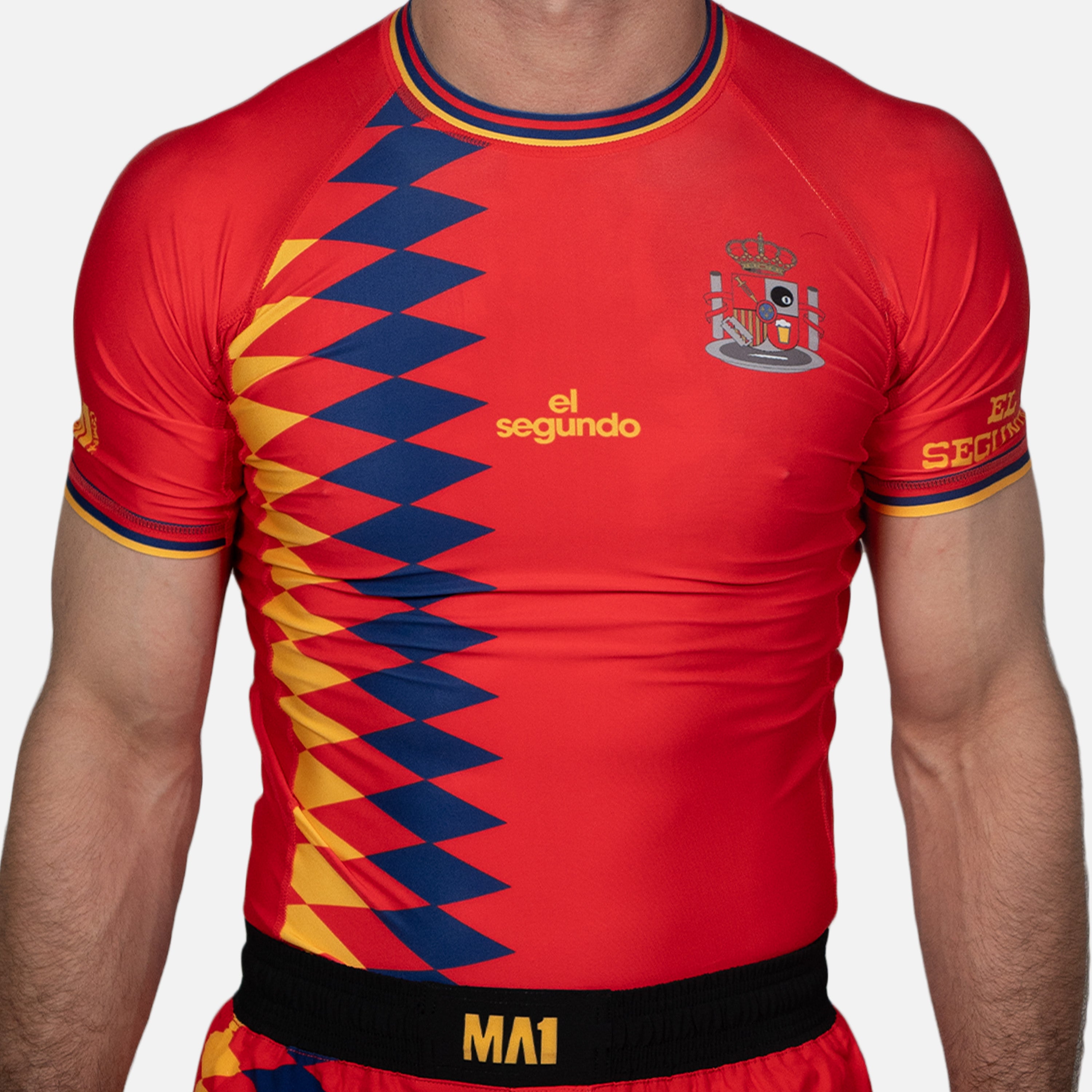 MA1 El Segundo Spain Short Sleeve Rashguard