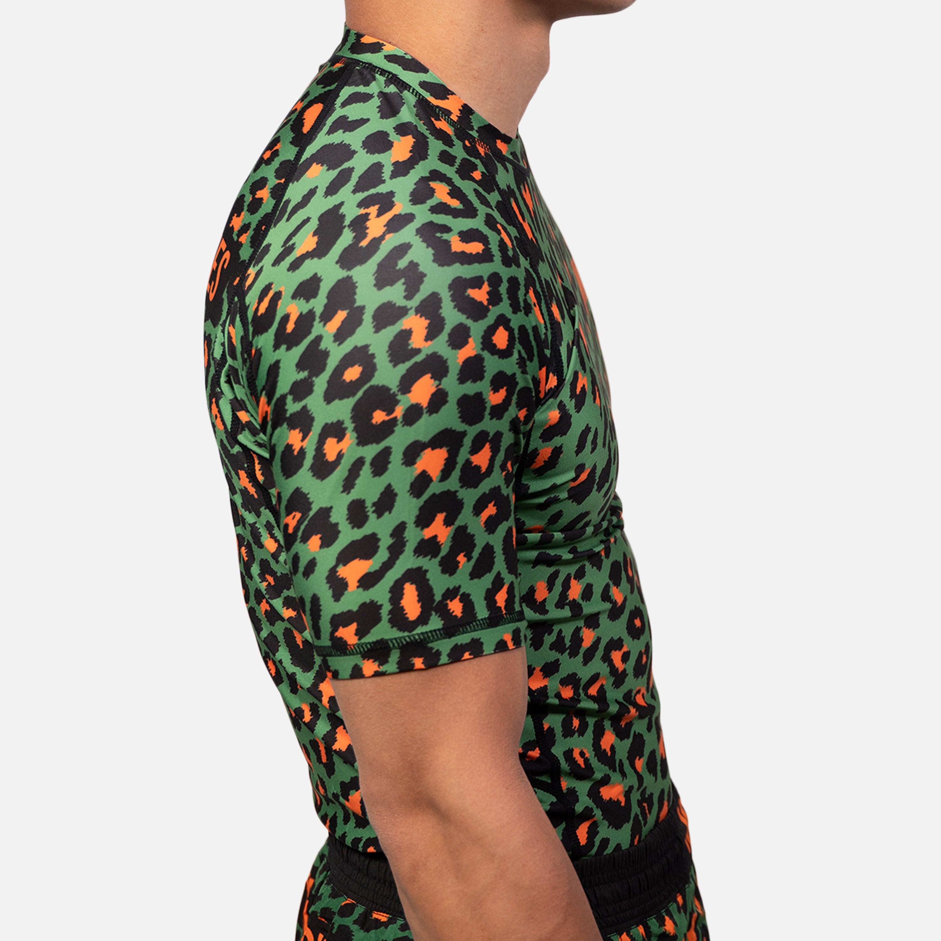 MA1 Craig Jones Tropic Leopard Short Sleeve Rash Guard