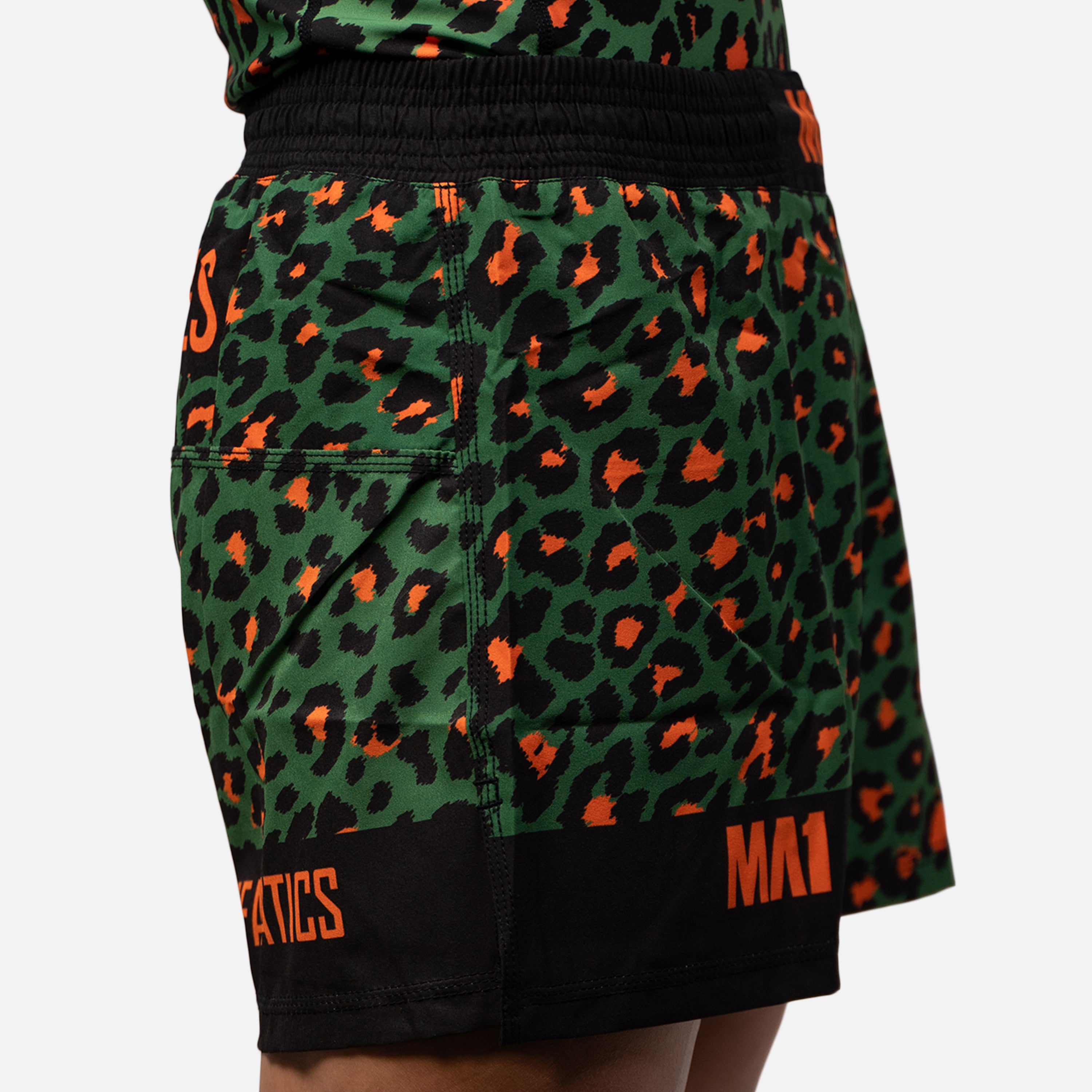 MA1 Craig Jones Tropics Leopard High Cut MMA Shorts