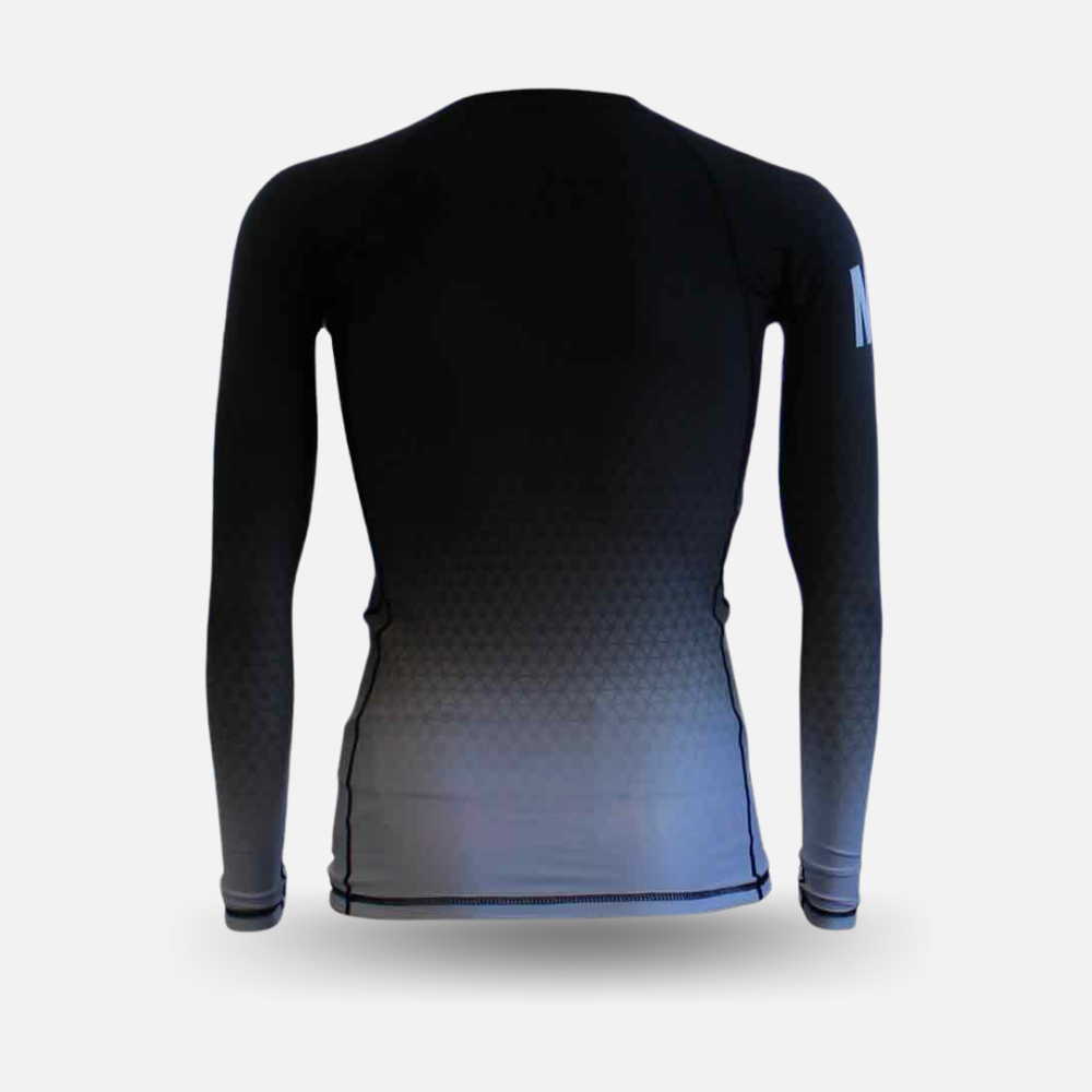 MA1 Long Sleeve Rash Guard - Wagara White – MA1 Combat